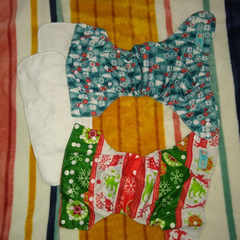 2 pocket Alvababy cloth diapers